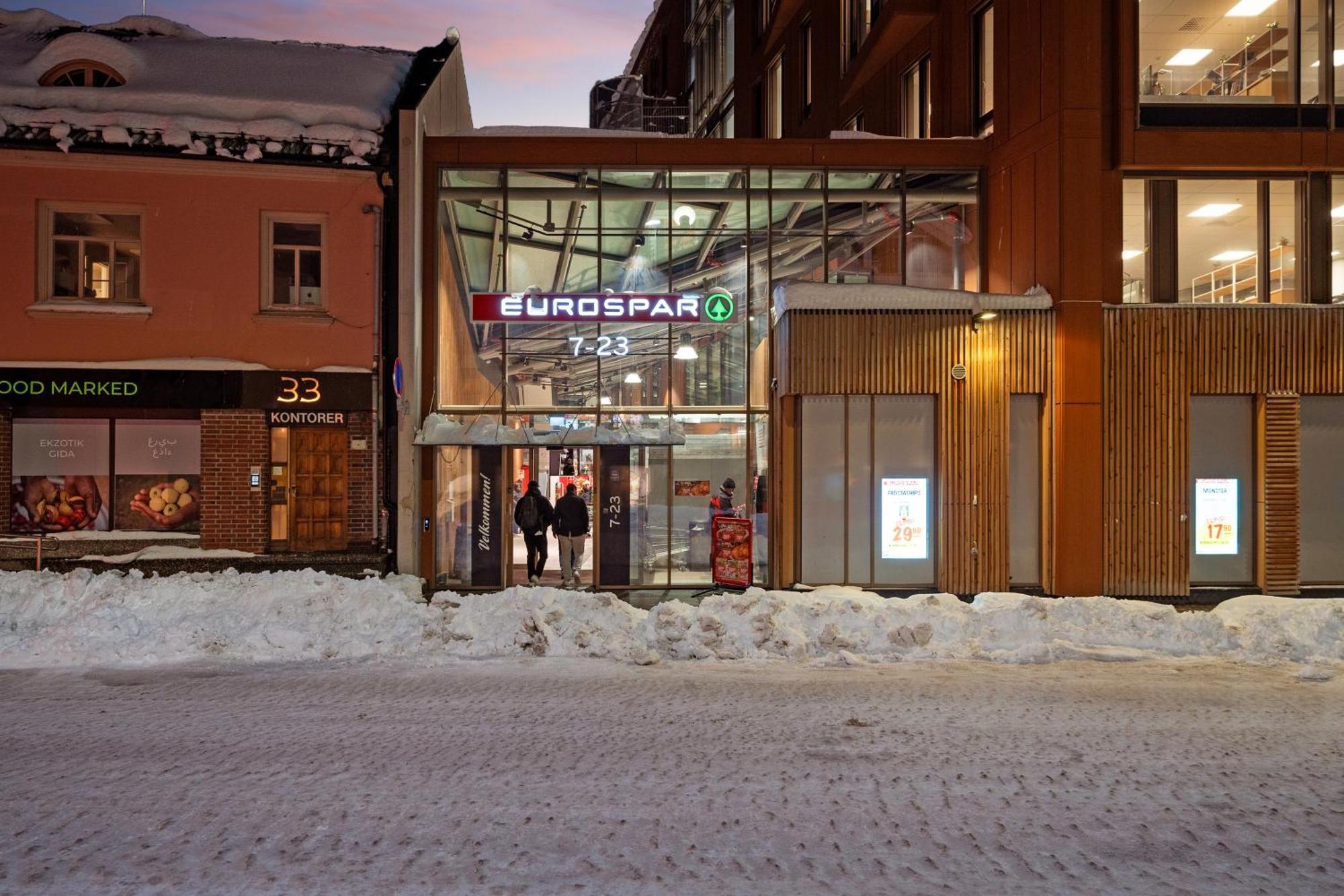 Elegant Apartment Center Of Tromso Bagian luar foto
